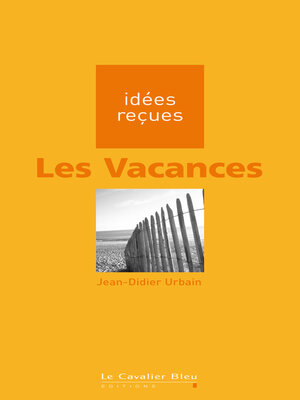 cover image of Vacances (les)